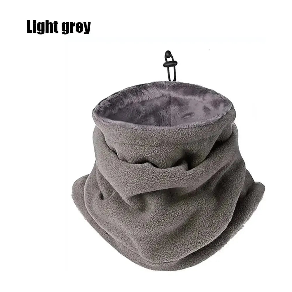 Winter Warm Ski Mask for Men - Fleece Neck Warmer & Windproof Scarf - Balaclava for Camping, Hiking, Fishing & Cycling - Cold Weather Face Protection