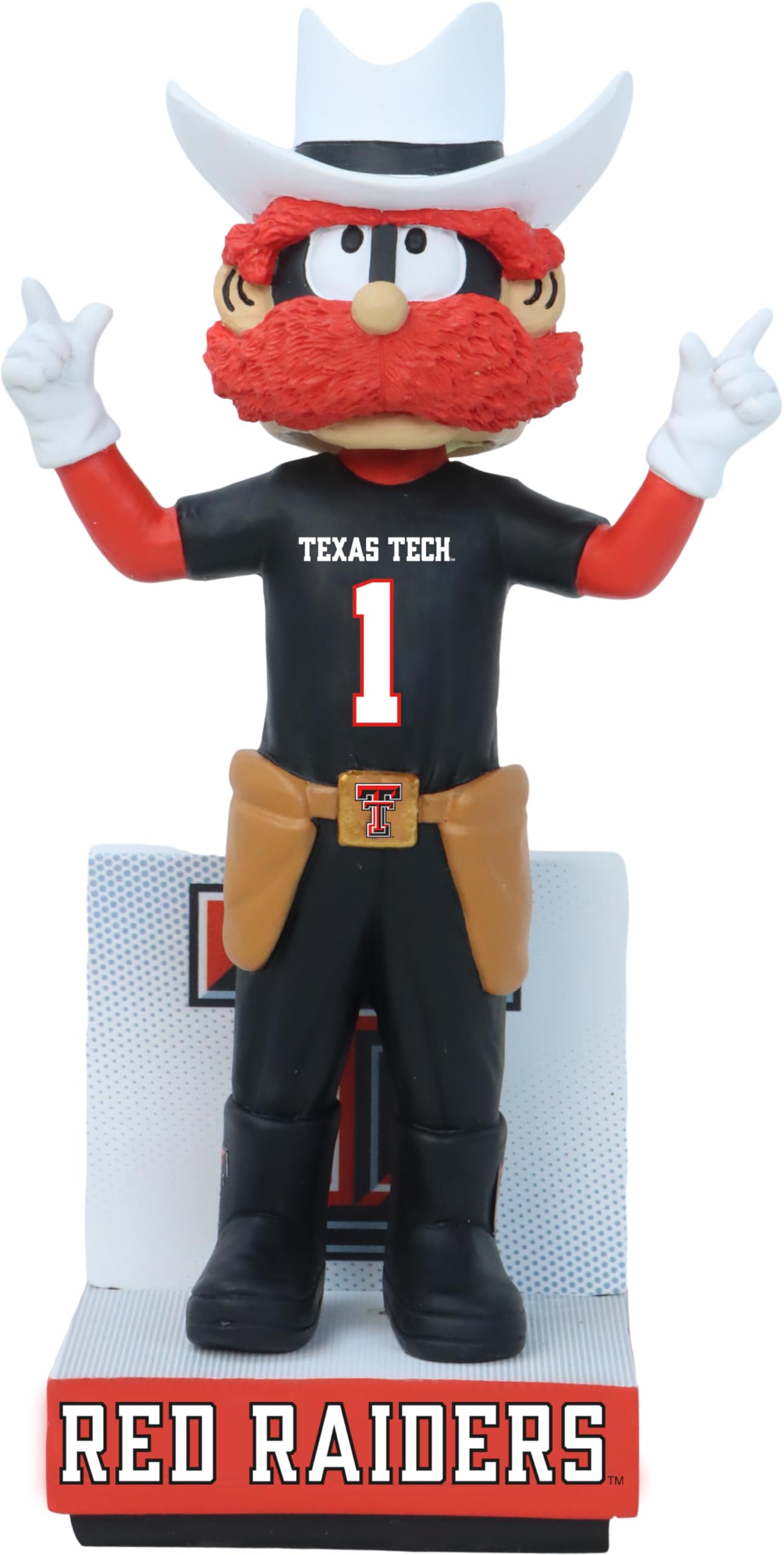 Texas Tech Red Raiders Mascot Bobblehead - Raider Red Special Edition Collectible for College Sports Fans | Perfect for Game Day Decor, Office Display & Alumni Gifts