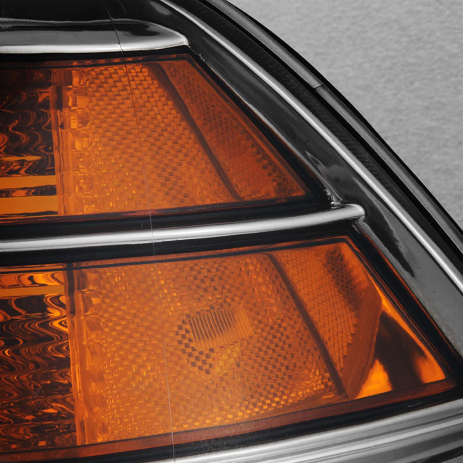 AKKON Chrome Bezel Headlights for Acura MDX - Direct Replacement Driver & Passenger Side Head Lamps Pair - Upgrade Your Ride for Night Driving & Enhanced Visibility