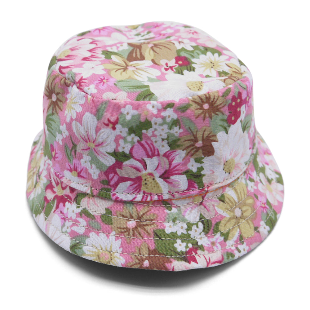 Stylish Floral Print Bucket Hat for Women - Summer Sun Protection & Outdoor Activities - Perfect for Beach, Hiking, and Travel