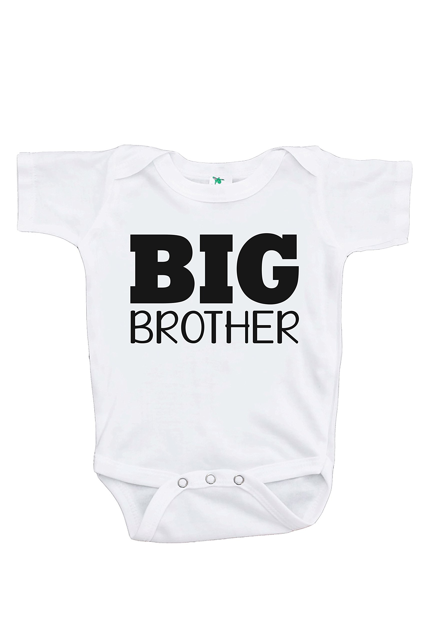 7 ate 9 Apparel Boys' Big Brother Bodysuit - Soft Cotton Baby One-Piece for Newborns & Infants - Perfect for Sibling Photo Shoots & Family Matching Outfits