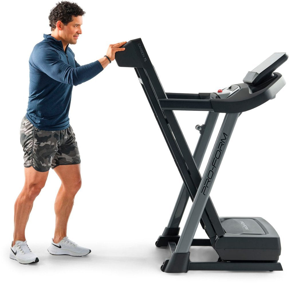 ProForm Carbon TL Treadmill PFTL59723 - Foldable Home Gym Equipment for Cardio Workouts & Running | Perfect for Home Fitness, Small Spaces & Apartment Workouts