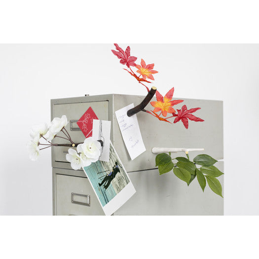 Kikkerland Branch Magnet Set - Fun and Decorative Fridge Magnets for Home, Office, or Classroom Organization | Perfect for Holding Notes, Photos, and Reminders