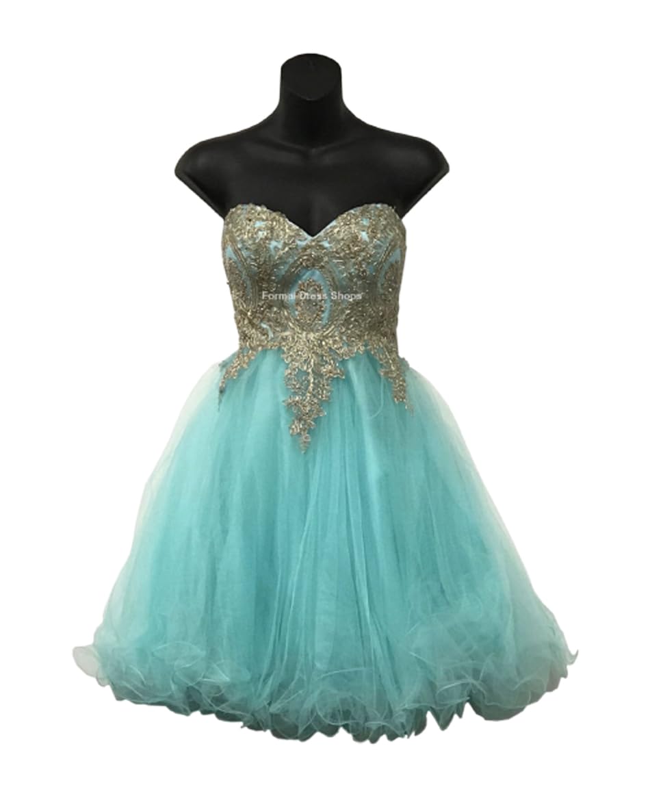 Elegant Homecoming Dresses for Women - Floral A-Line Prom Gowns for High School Dances & Special Occasions