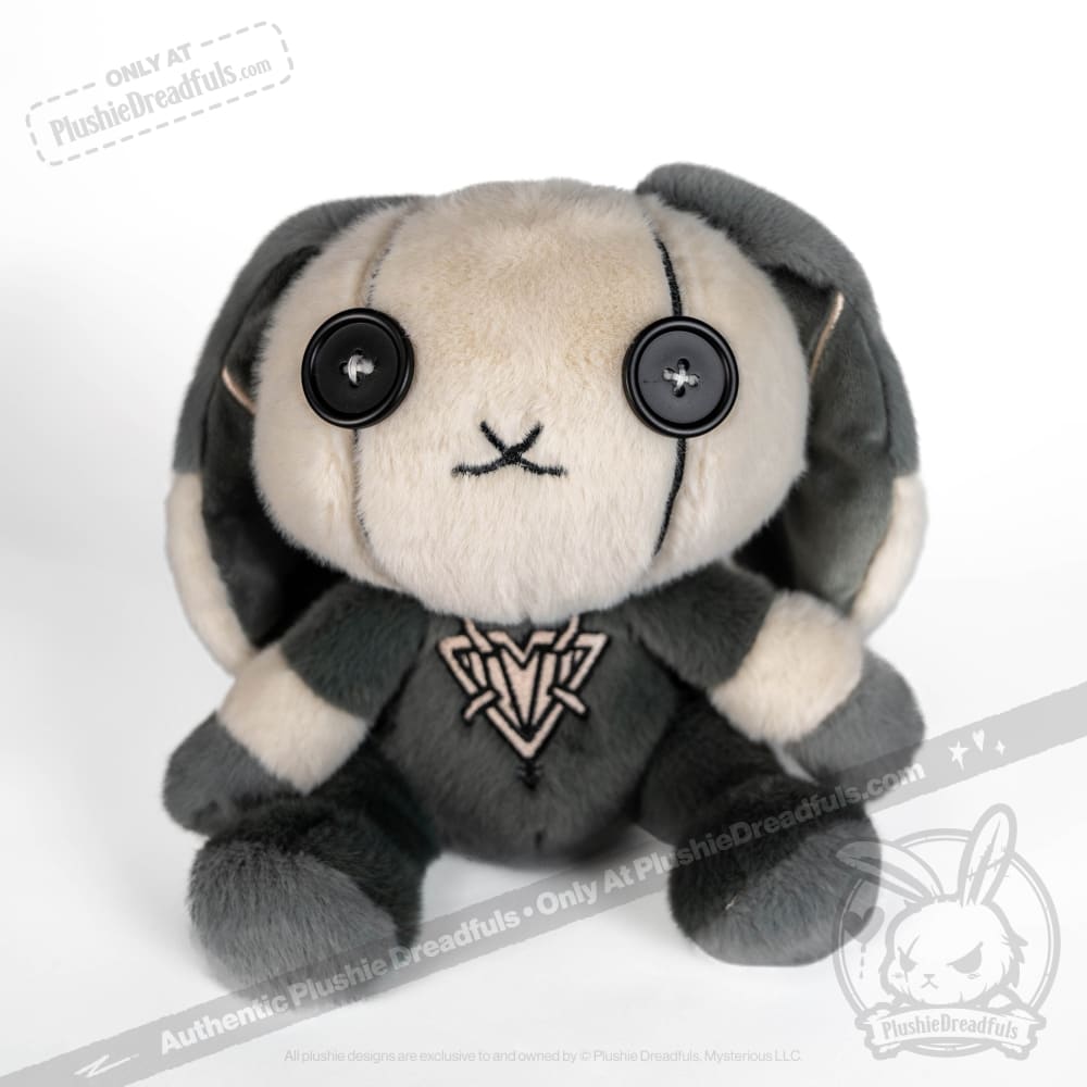 Plushie Dreadfuls Avoidant Personality Disorder Rabbit - Soft Stuffed Animal Toy for Mental Health Awareness, Comfort & Therapy | Perfect Gift for Anxiety Support & Emotional Healing