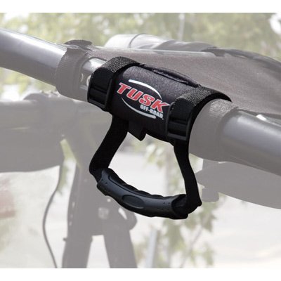 Tusk UTV Hand Grips - Heavy Duty Handlebar Handholds for Off-Road Vehicles - Perfect for ATV, Side-by-Side & UTV Riding Accessories (Black) - Ideal for Trail Riding, Mudding & Off-Road Adventures