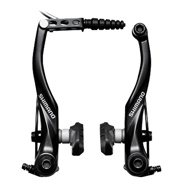 Alivio BR T4000 V Brake Front - High-Performance Bicycle Brake for Mountain & Road Bikes | Durable Black Finish | Ideal for Commuting, Trail Riding & Urban Cycling