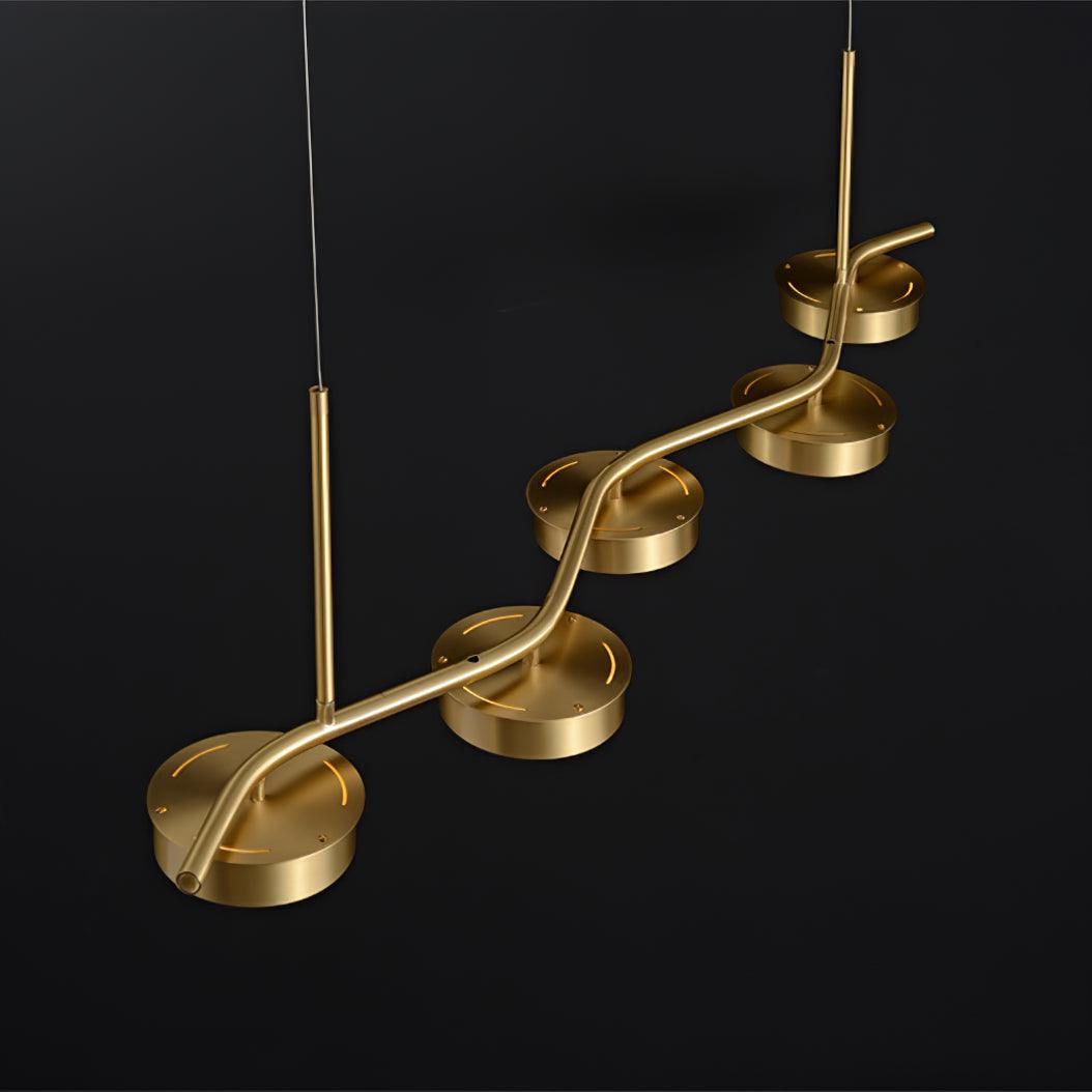 Eichholtz Aldo Chandelier - Modern Crystal Ceiling Light Fixture for Dining Room & Living Room Decor | Elegant Lighting for Home & Luxury Interiors