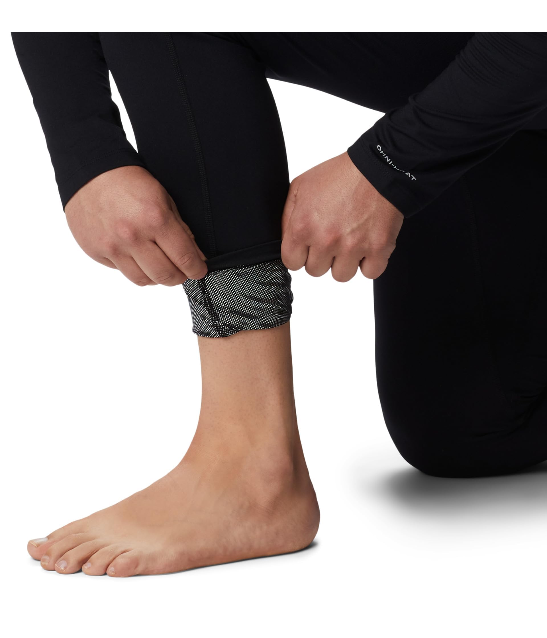 Columbia Men's Big & Tall Midweight Stretch Tights - Thermal Base Layer for Hiking, Running & Winter Outdoor Activities