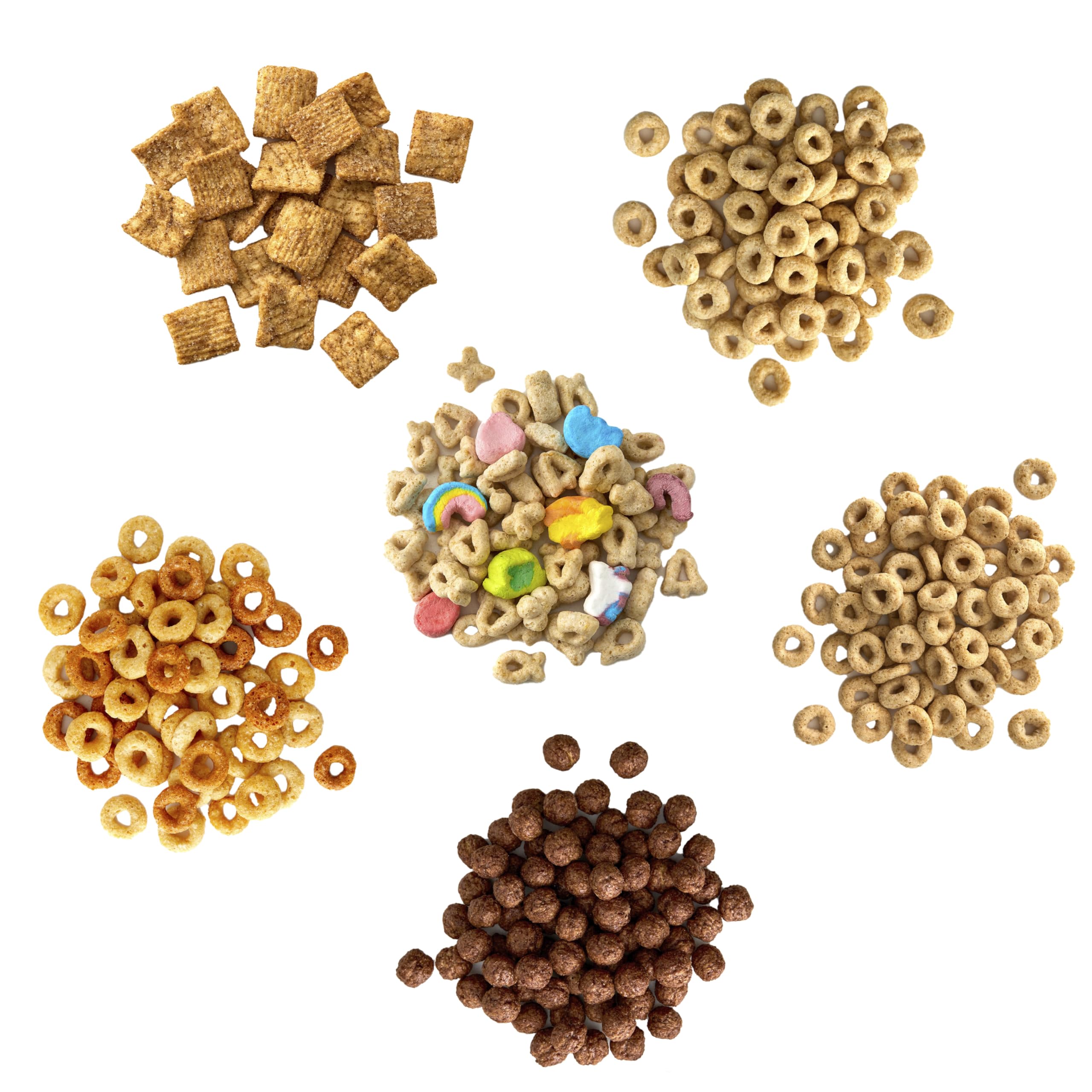 General Mills Cereals Variety Pack - 60 Assorted Breakfast Cups for Family & Kids | Perfect for School Lunches, Office Snacks & On-the-Go Breakfast