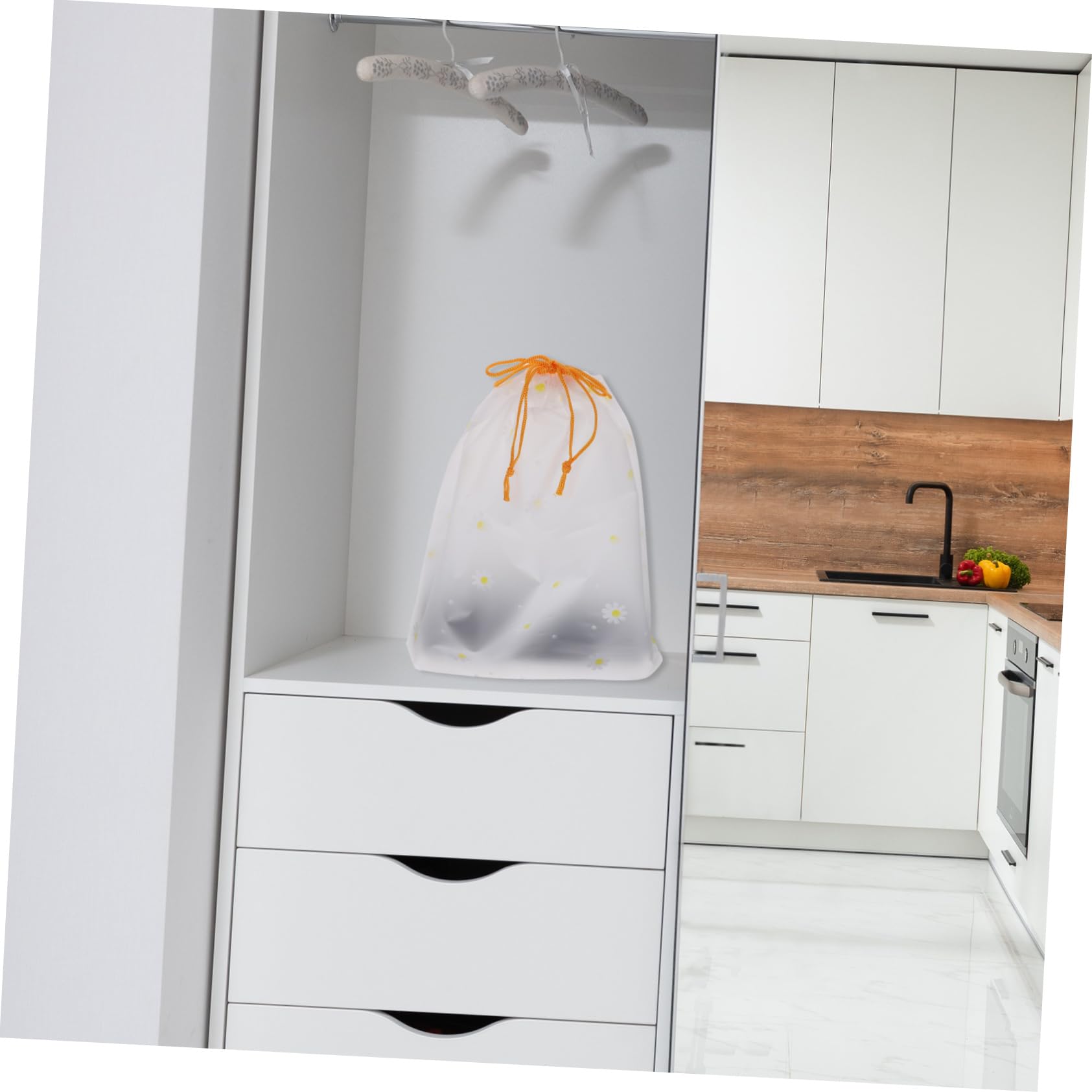 Vacuum Storage Bags for Clothes - Space Saving PVC Seal Bags for Travel & Home