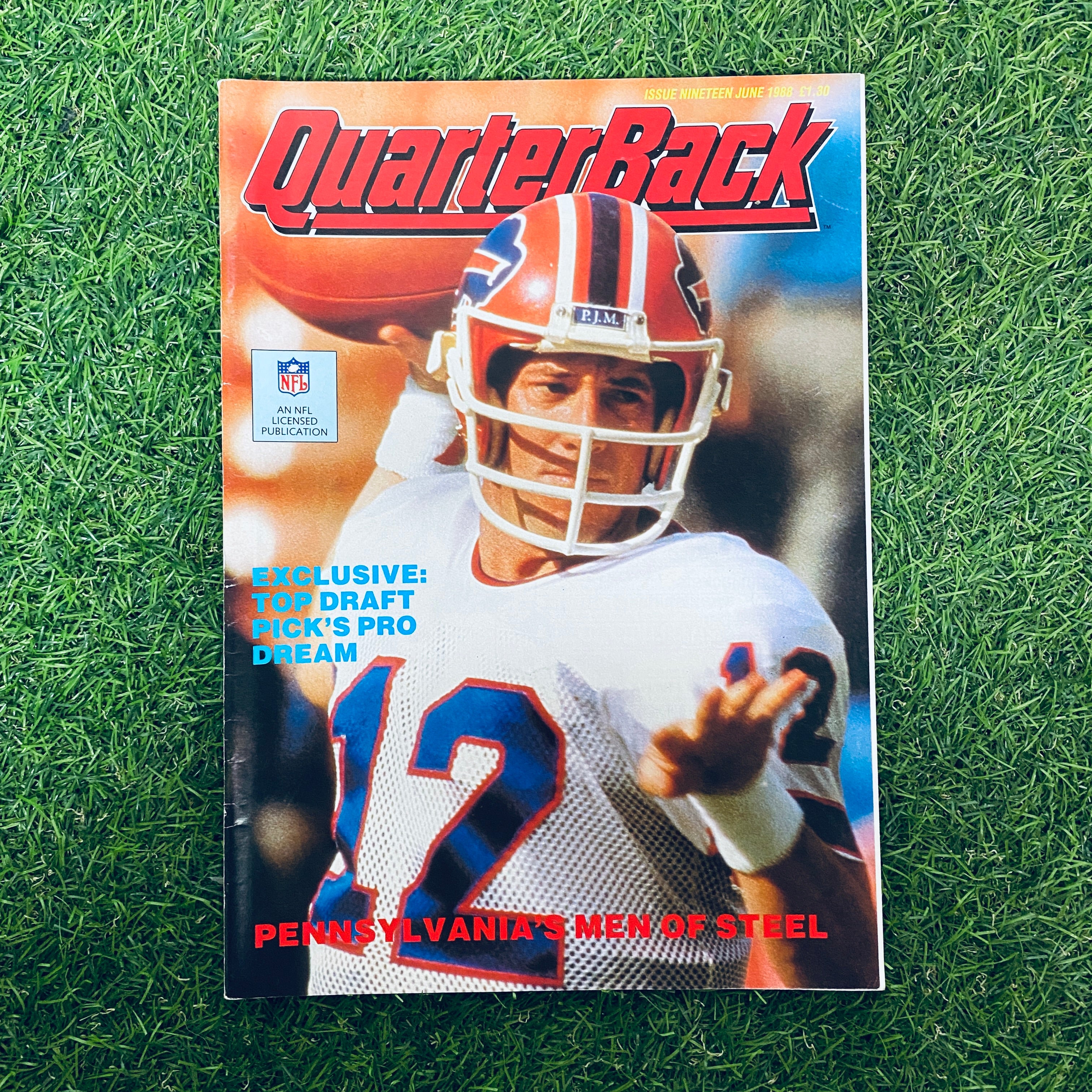 Quarterback Magazine June 1988 Issue 19 - Vintage Football Collectible for Sports Memorabilia Enthusiasts | Perfect for Display, Gifts & Nostalgic Collections