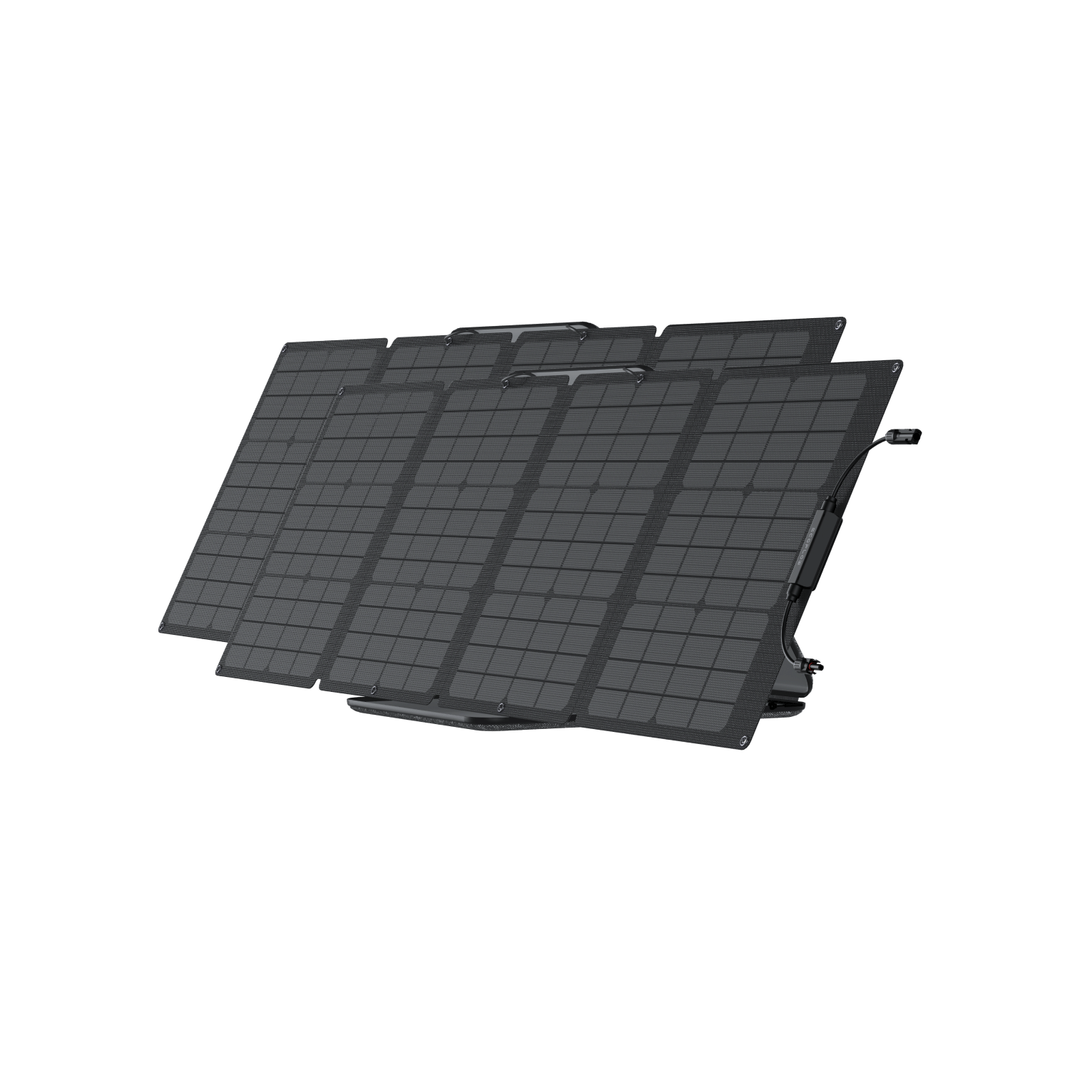 EcoFlow 110W Portable Solar Panel for Power Stations - High Efficiency Foldable Solar Charger for Camping, RV, Off-Grid & Emergency Power Supply