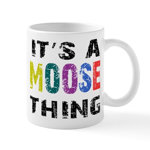 White - Moose THING Mug