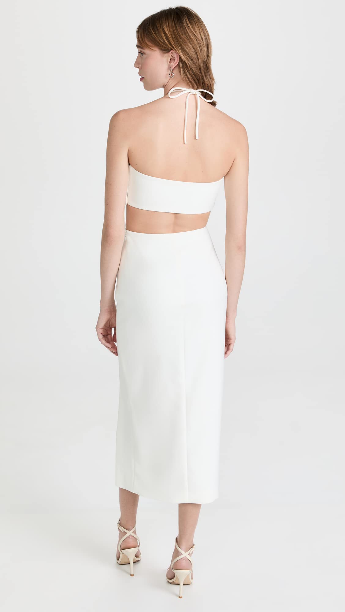 LIKELY Women's Midi Crissy Dress - Flowy Summer Dress with Pockets, Casual & Party Wear, Perfect for Beach, Brunch, and Date Nights
