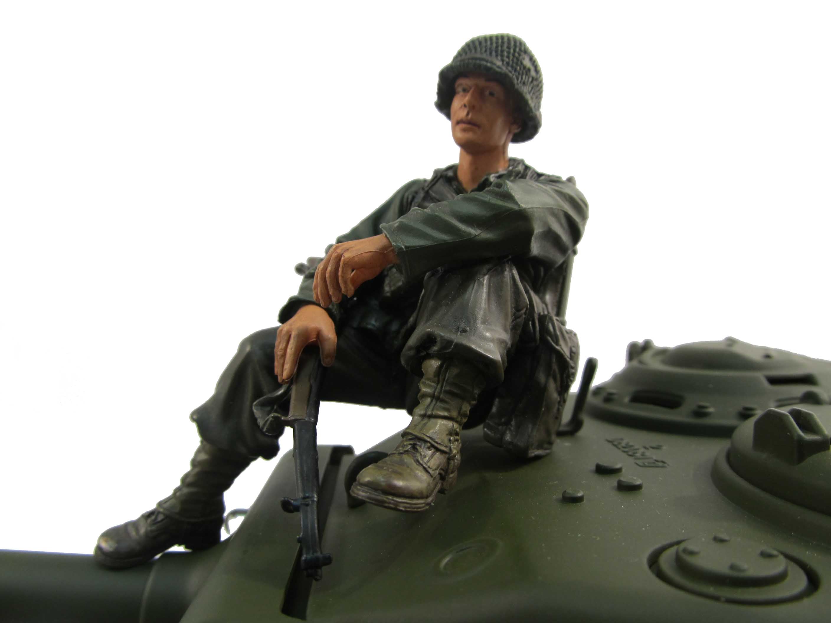 1/16 Scale WWII US American Soldier Figure MF2002 - HengLong Tamiya MATO Tank Model - Fast US Shipping | Military Diorama, Wargaming & Collectible Display