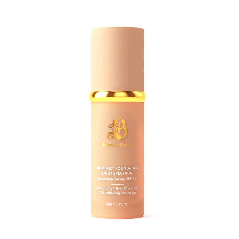 4-in-1 Bio Mimic Makeup Base with SPF50 - Forever Bloom | Primer, Moisturizer & Sunscreen for Flawless Makeup Application | Perfect for Daily Wear & Special Occasions