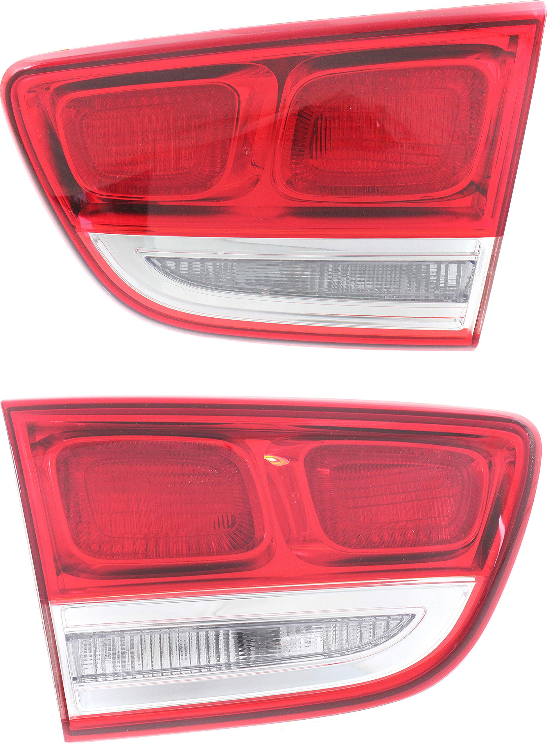 Go-Parts - Replacement Tail Lights Assembly Compatible with 2016-2018 Kia Sorento L/LX/EX Models - Perfect for Night Driving & Enhanced Safety