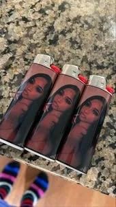 Custom Photo Lighter Stickers - Wedding & Logo Gifts (50pcs) for Parties & Events