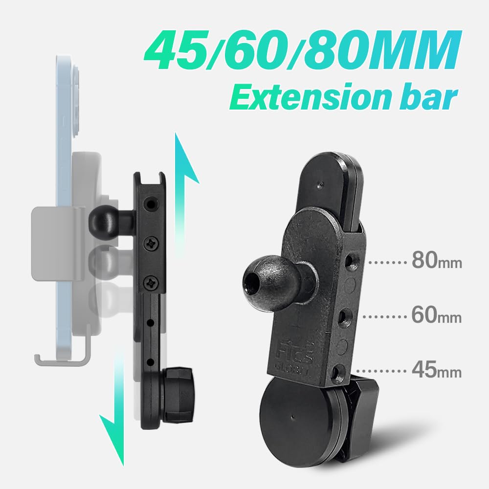 FICS Car Phone Holder Mount for KIA Seltos 2023-2025 Models - Universal Phone Stand Compatible with iPhone 15/14/13, Samsung Galaxy S23/S22 - Perfect for GPS Navigation & Hands-Free Driving