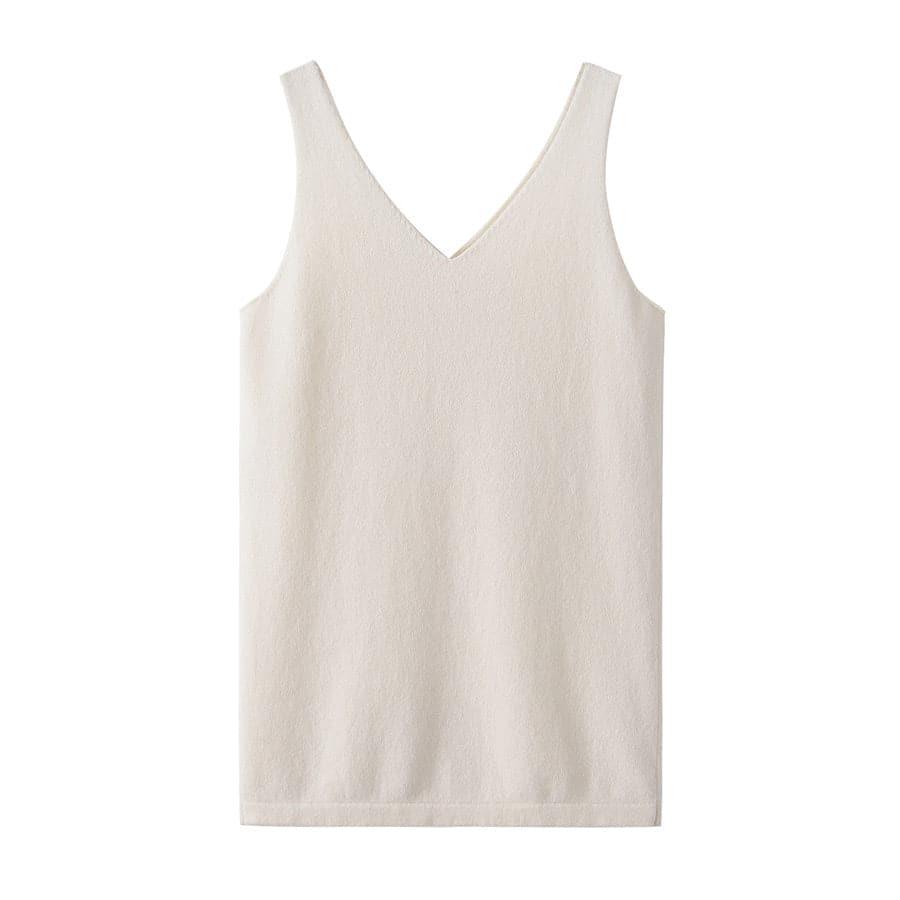 Luxury Cashmere V-Neck Sweater Vest for Men & Women - Soft & Warm Winter Layering Piece for Office, Travel & Casual Outfits