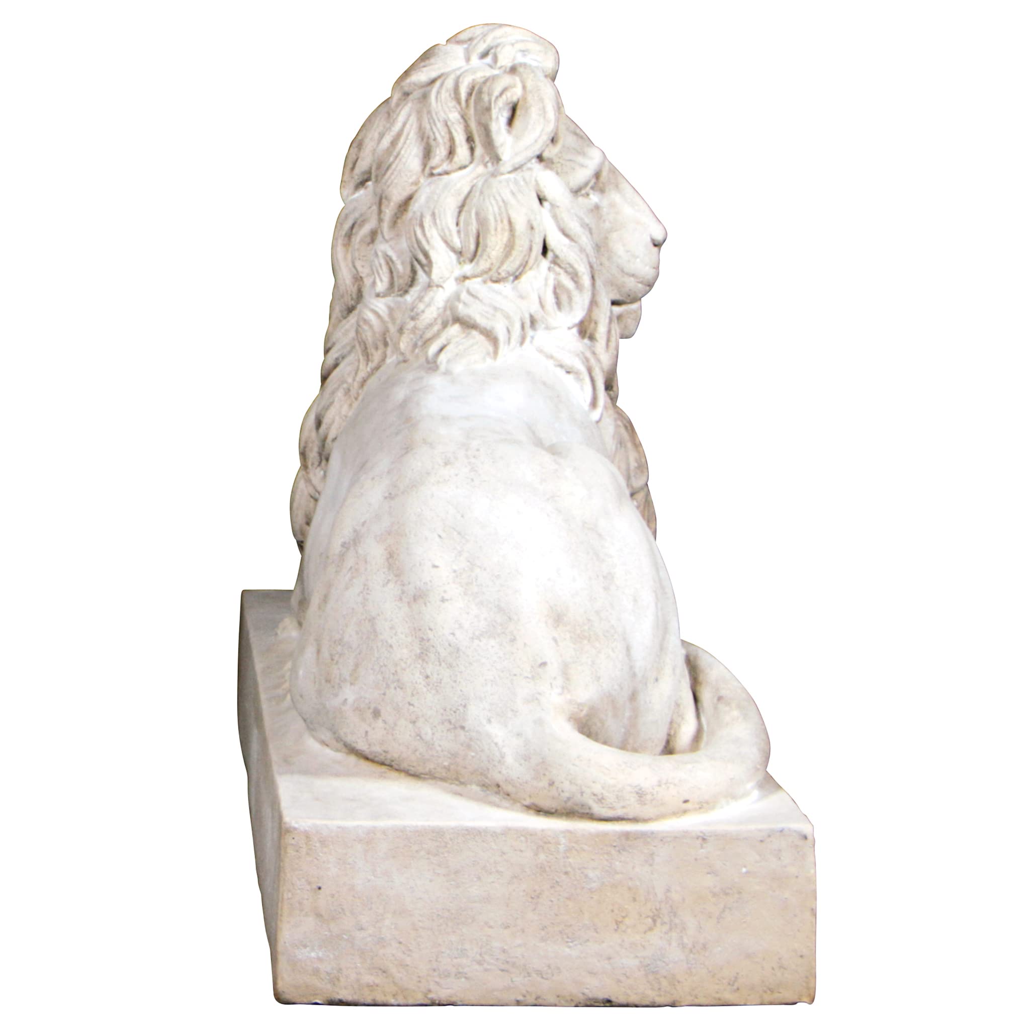 Design Toscano Castle Courtyard Lion Sentinel Statue - Head Right - Outdoor Garden Decor, Medieval Home & Castle Décor, Perfect for Patio, Yard, or Landscape Design