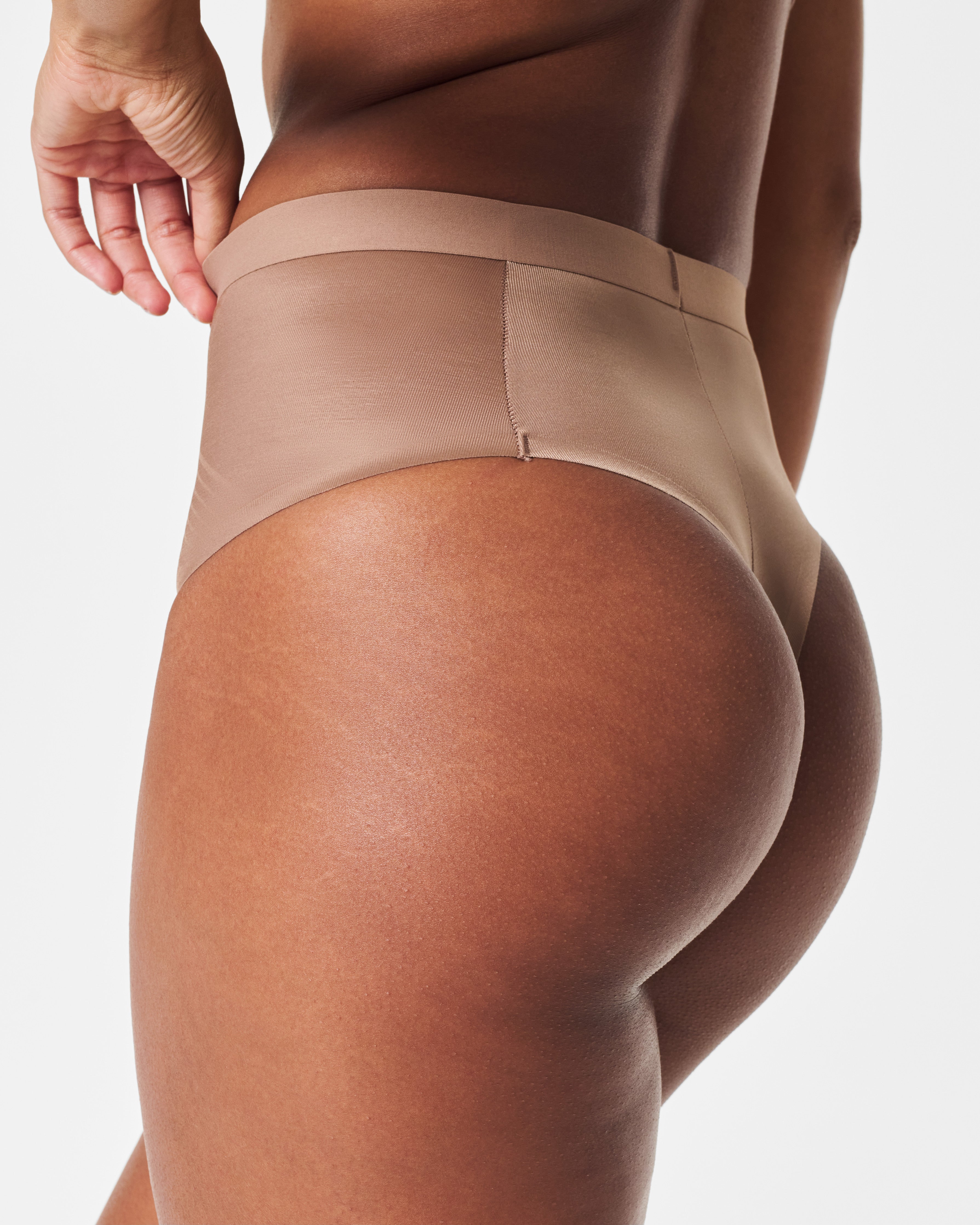 SPANX Shapewear Invisible Thong - Seamless No Show Panties for Women | Perfect Under Tight Dresses & Work Attire