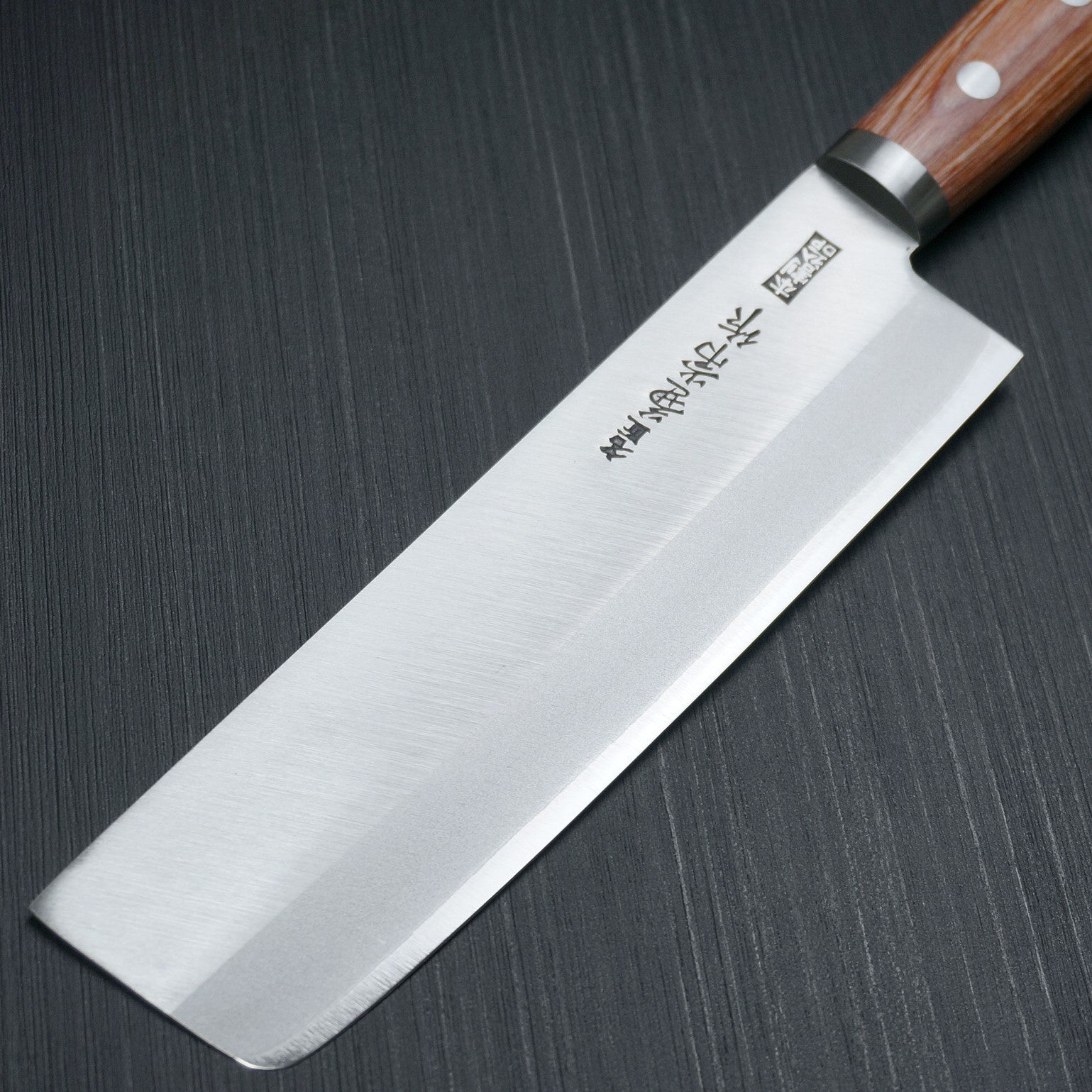 KANETSUNE SHIRO #2 Usuba Nakiri Knife 165mm - Japanese Vegetable Knife for Professional Chefs & Home Cooking - Perfect for Slicing, Dicing & Chopping Vegetables