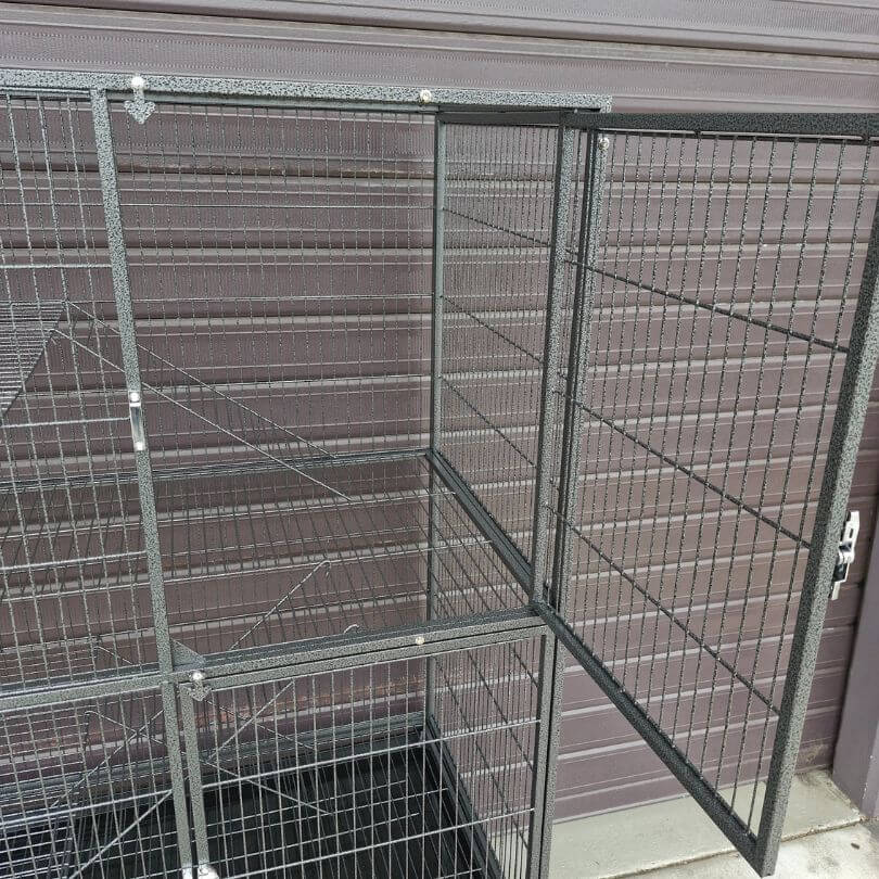 Sturdy Bird Cage with Multiple Platforms - 26906 - Perfect for Small Birds, Parakeets & Finches - Ideal for Home, Office & Aviary Use