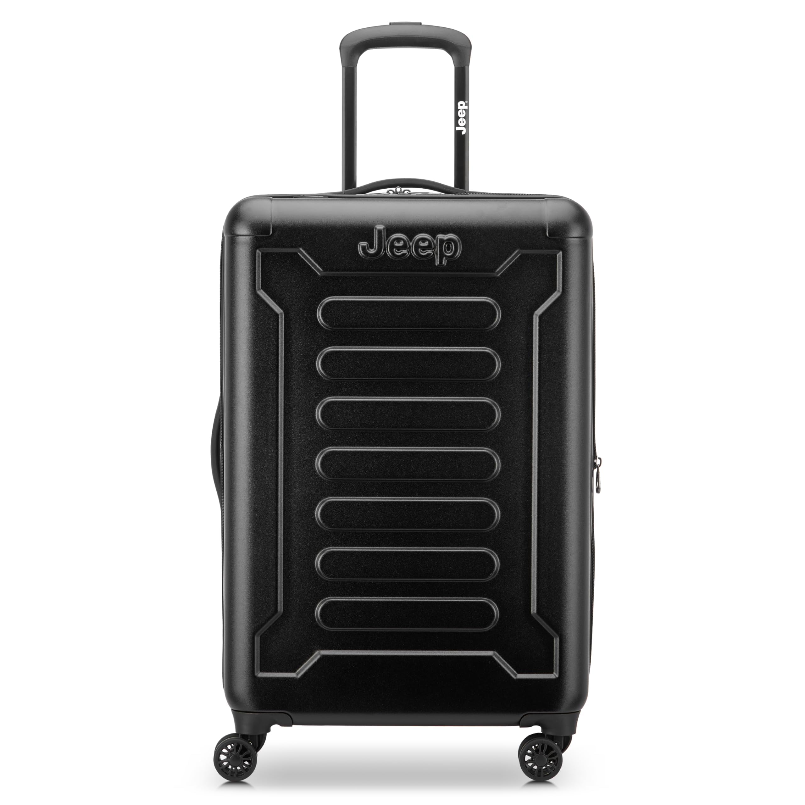 Jeep JH004C Expandable Hardside Spinner Wheel Luggage - Durable Suitcase for Travel, Business Trips & Vacations | Perfect Carry-On for Airlines, Road Trips & Adventure Travel