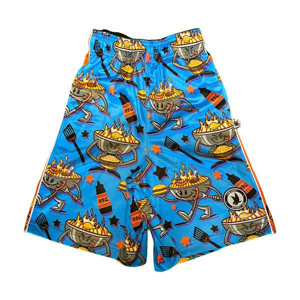 Boys Quick-Dry Basketball Shorts with Pockets - Lightweight Athletic Shorts for Running, Gym & Casual Wear