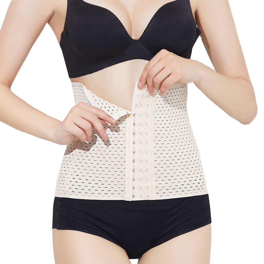 Postpartum Belly Wrap for Women - Adjustable Waist Trainer & Body Shaper Belt for Post Pregnancy Recovery, C-Section Support & Tummy Control - Perfect for Post-Delivery Healing, Workouts & Everyday Wear