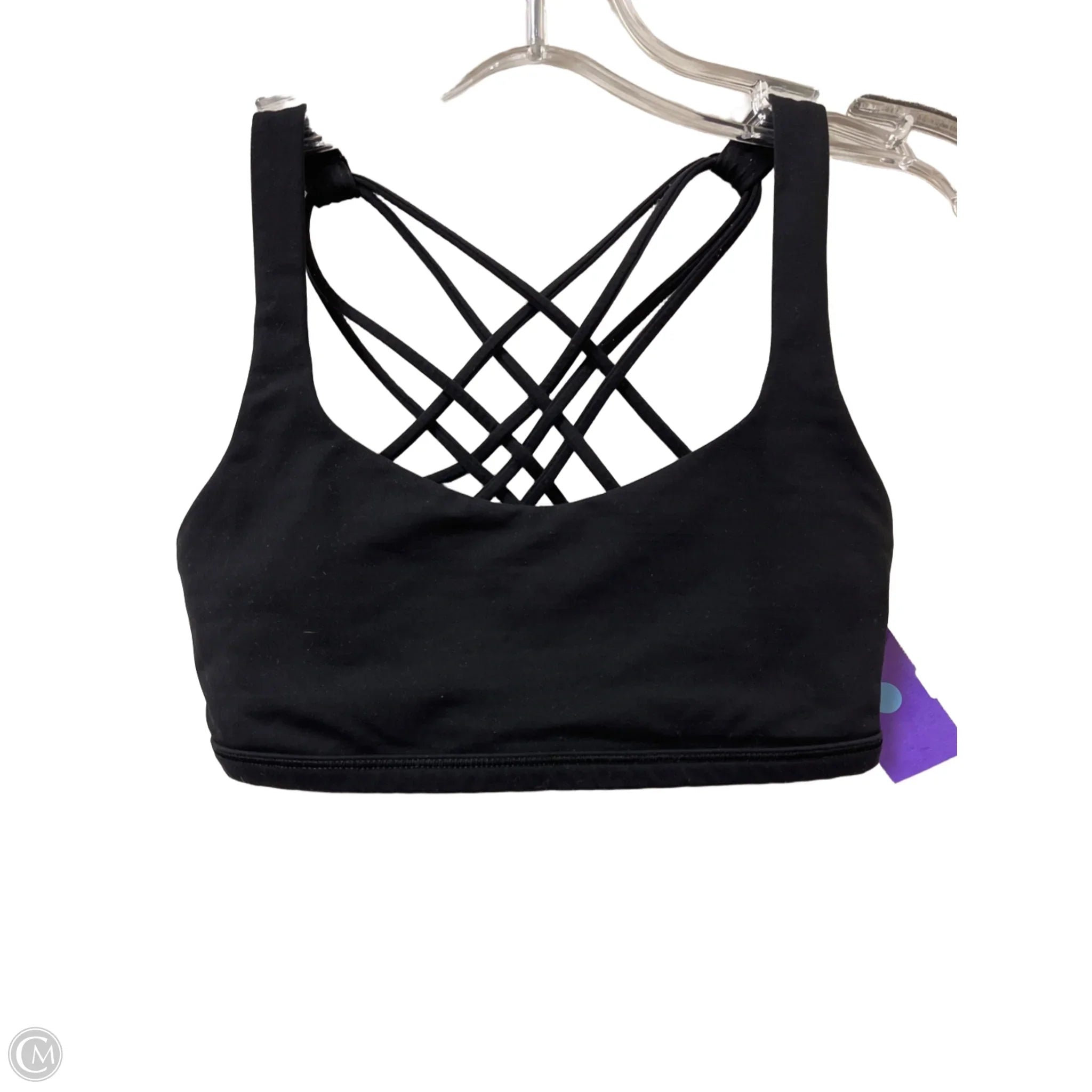 Lululemon Black Athletic Sports Bra Size 2 - High Support Workout Bra for Running, Yoga & Gym