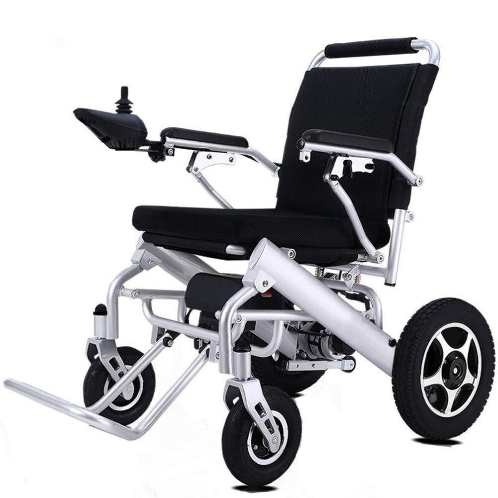 Lightweight Foldable Electric Wheelchair for Adults - Portable Mobility Scooter for Elderly & Disabled - Indoor & Outdoor Use for Shopping, Travel & Daily Activities