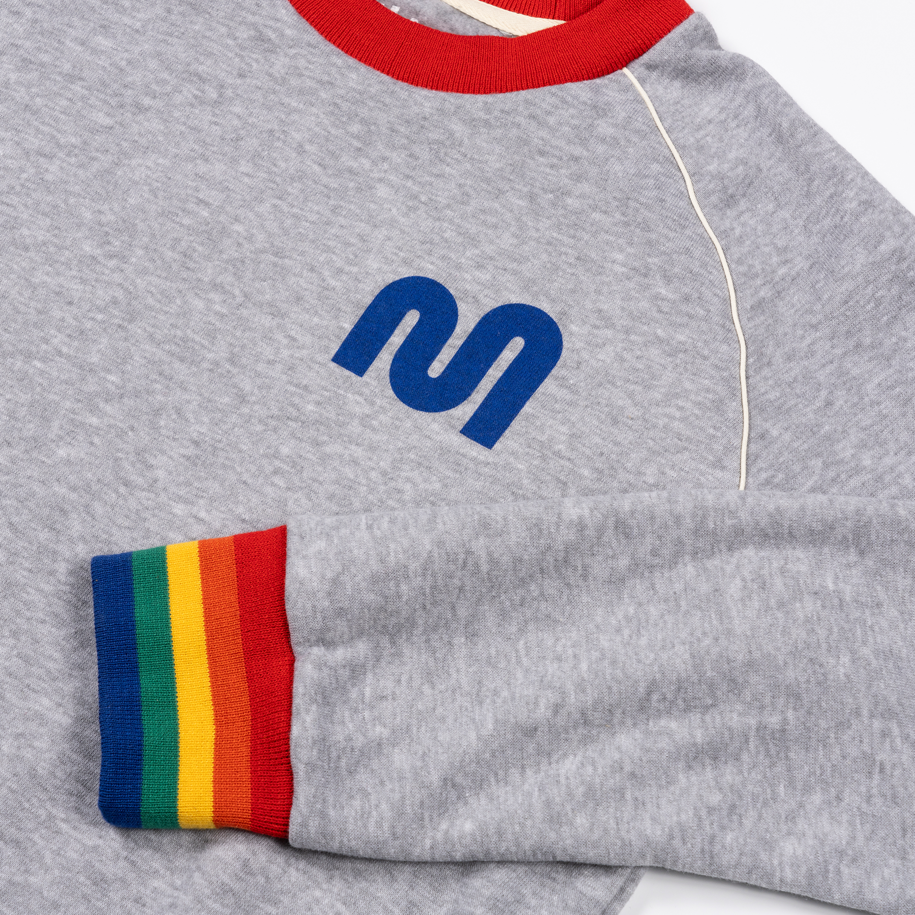 Always Proud Rainbow Stripe Sweatshirt - Colorful Striped Pullover for Men & Women - Perfect for Pride Events, Casual Wear and LGBTQ+ Support