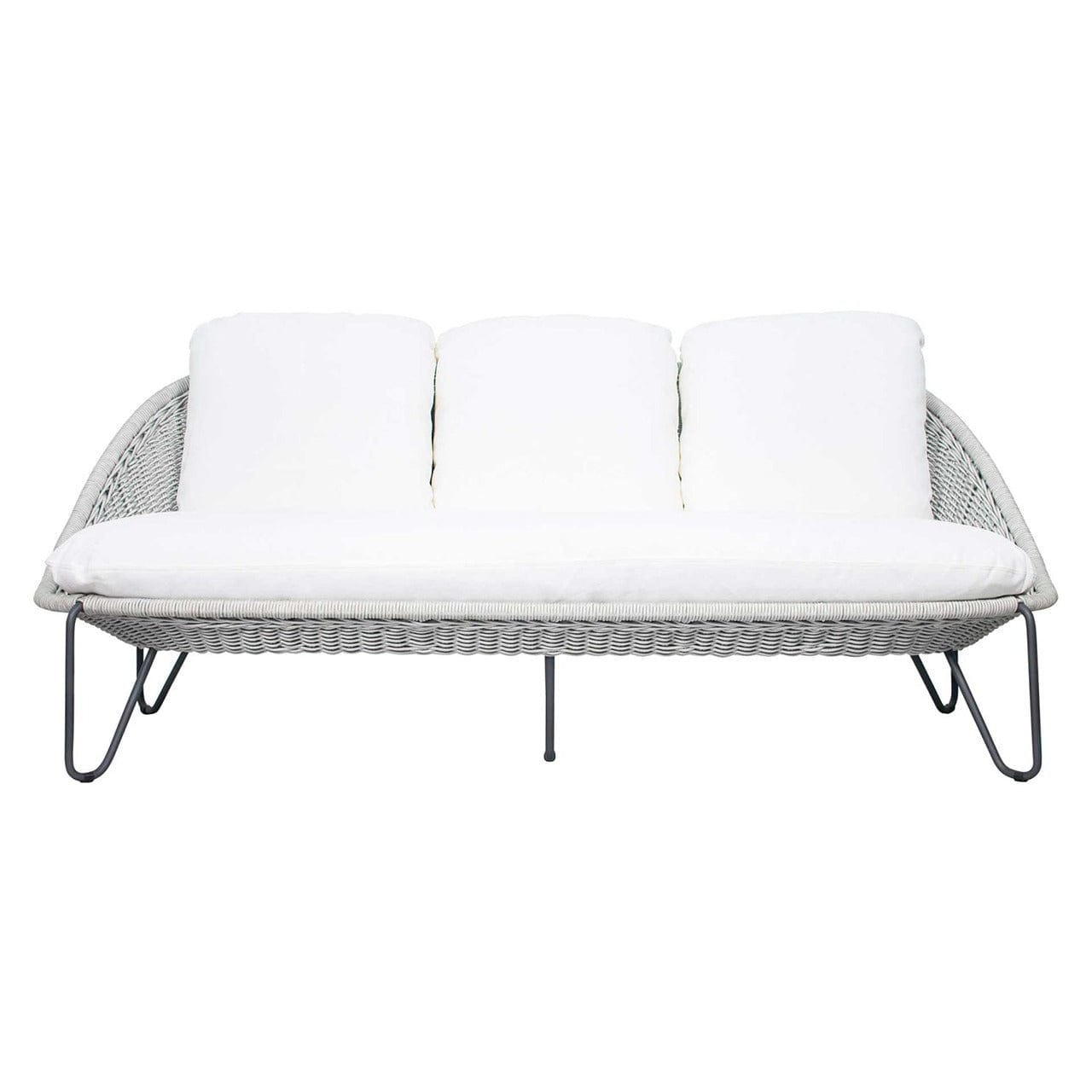 Azores 3-Seat Sofa - Modern Comfortable Fabric Couch for Living Room, Lounge & Family Room - Perfect for Relaxing, Entertaining & Small Spaces