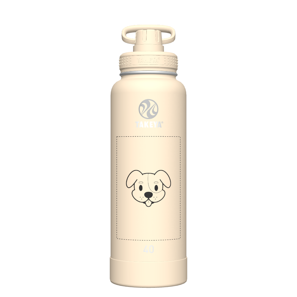 40oz Customized Spout Lid Bottle for Oatmilk - Perfect for Smoothies, Coffee, and On-the-Go Hydration