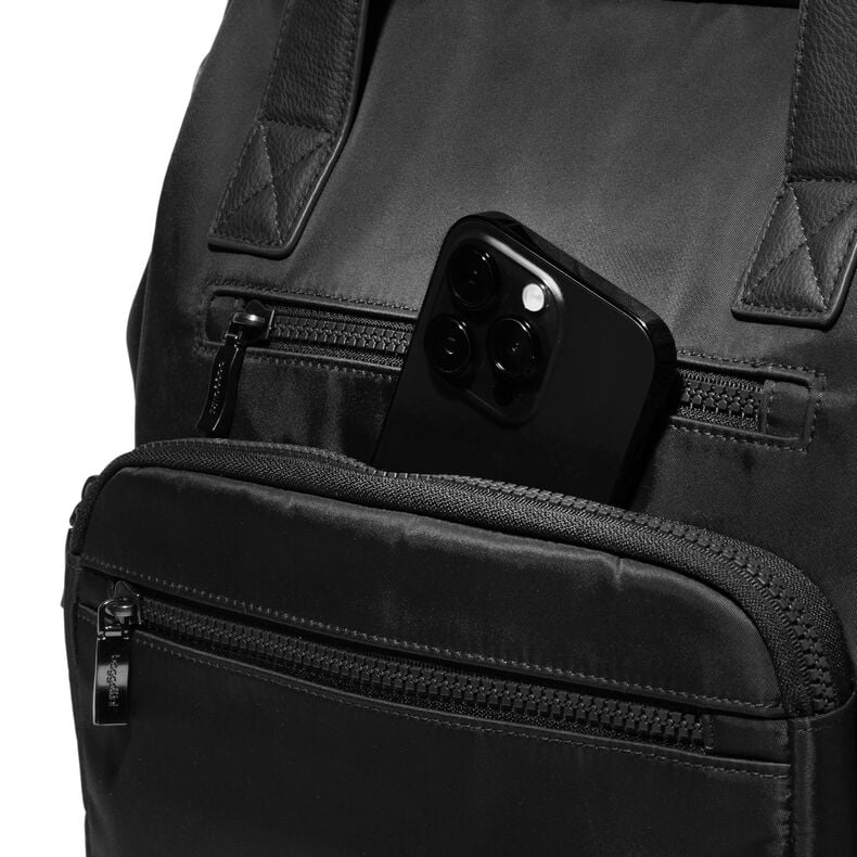 Baggallini Chelsea Laptop Backpack for Women & Men - 15.6 Inch Waterproof Travel Backpack with USB Charging Port - Perfect for Work, School, College & Business Trips