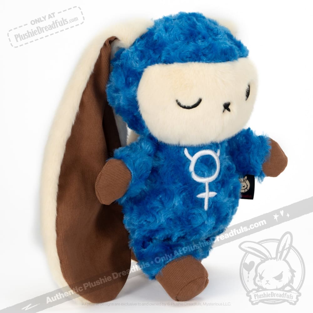 Plushie Dreadfuls Functional Neurological Disorder Rabbit Stuffed Animal - Soft Huggable Plush Toy for Anxiety Relief, Comfort & Awareness