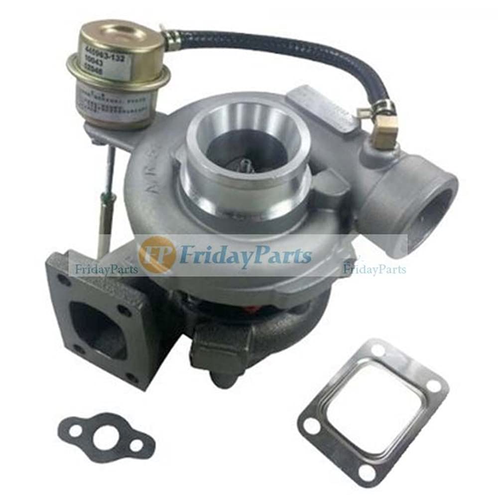 FridayParts T2252 Turbocharger 452187-0006X 14411-69T00 - Compatible with Nissan Trade 3.0 TDI Diesel Engine - High Performance Replacement Turbocharger for Improved Acceleration & Fuel Efficiency - Perfect for Off-Roading, Towing & Heavy-Duty Driving