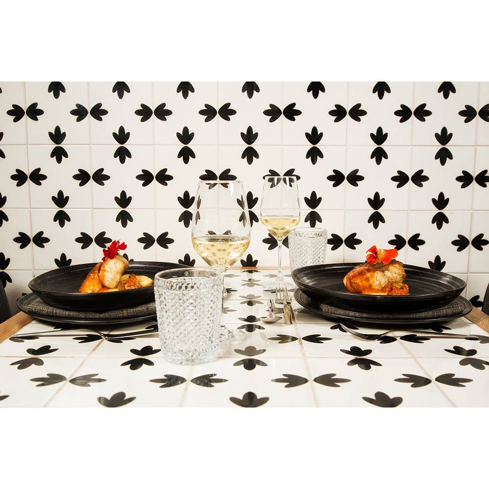 Exuberant Stoneware Dinner Plates Set of 4 - Casa Alegre Colorful Ceramic Plates for Everyday Dining & Entertaining - Perfect for Family Meals, Dinner Parties & Restaurant-Style Presentation