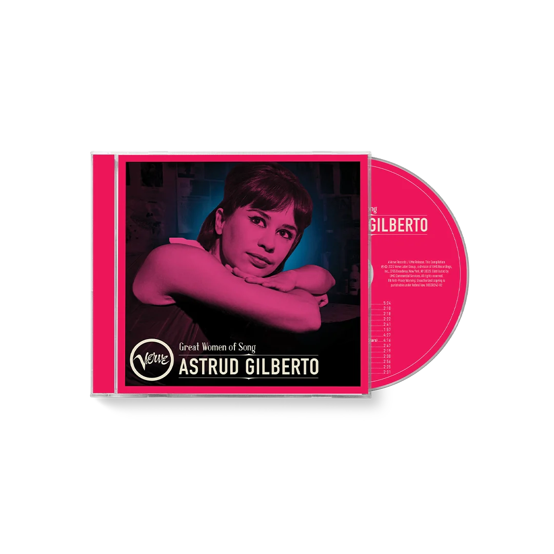 Great Women Of Song: Astrud Gilberto CD | Bossa Nova & Jazz Music Album | Perfect for Relaxation, Dinner Parties & Romantic Evenings