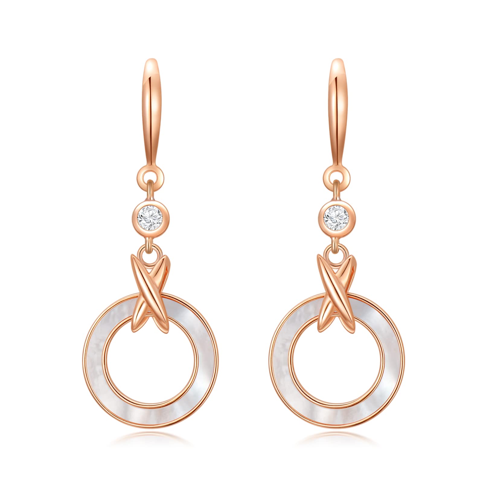 VONALA Sterling Silver Threader Earrings for Women - Hypoallergenic Long Dangling Drop Earrings for Teen Girls - Perfect Gift for Birthday, Party & Everyday Wear
