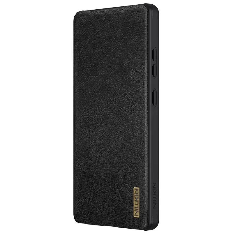 NILLKIN Genuine Leather Lens Cover Case for Samsung Galaxy S25 Ultra - Premium Protection for Camera & Phone | Perfect for Travel, Business & Everyday Use