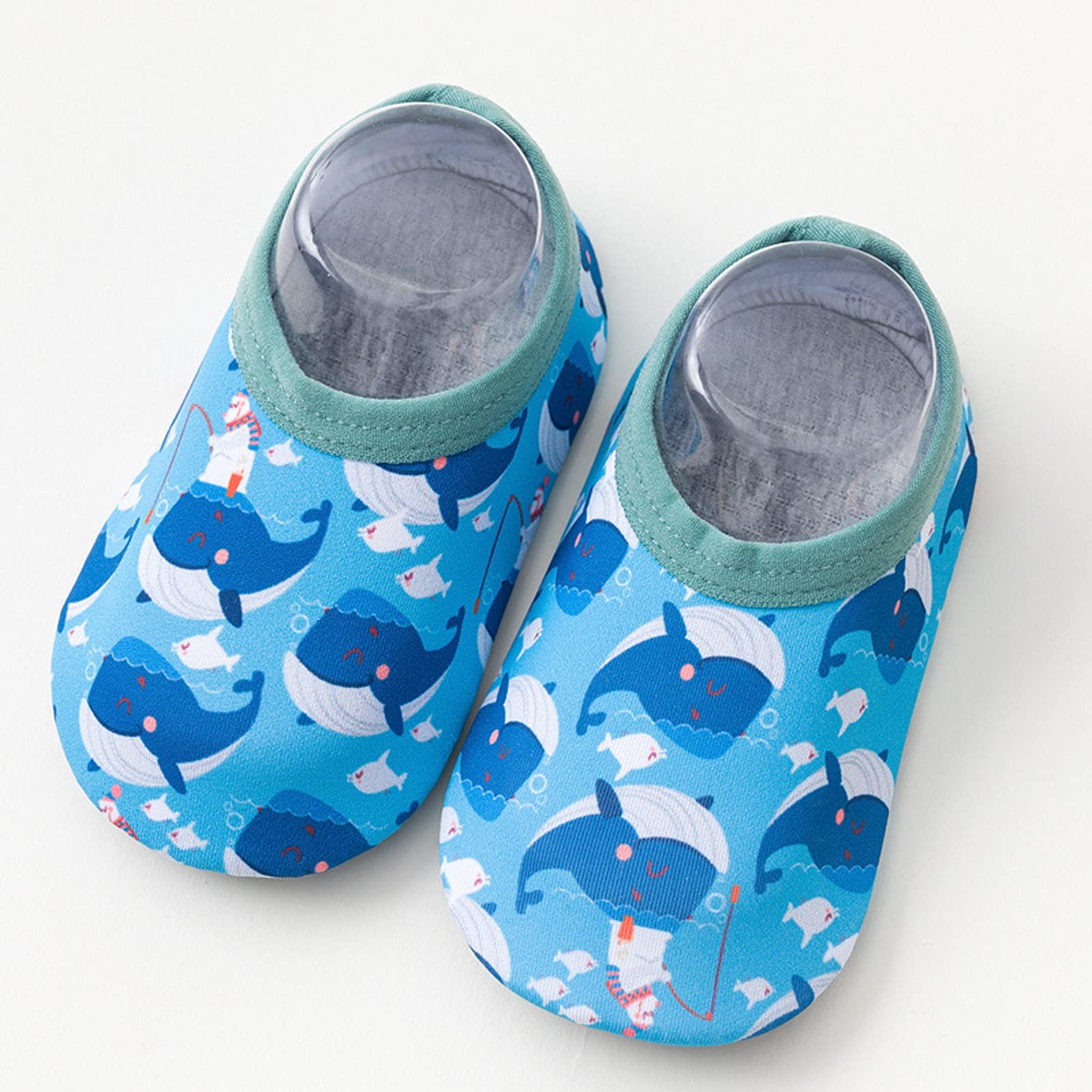 **Gaoqi Baby Water Shoes for Boys & Girls - Non-Slip Cartoon Swim Barefoot Aqua Socks for Toddlers - Perfect for Pool, Beach, and Outdoor Play**