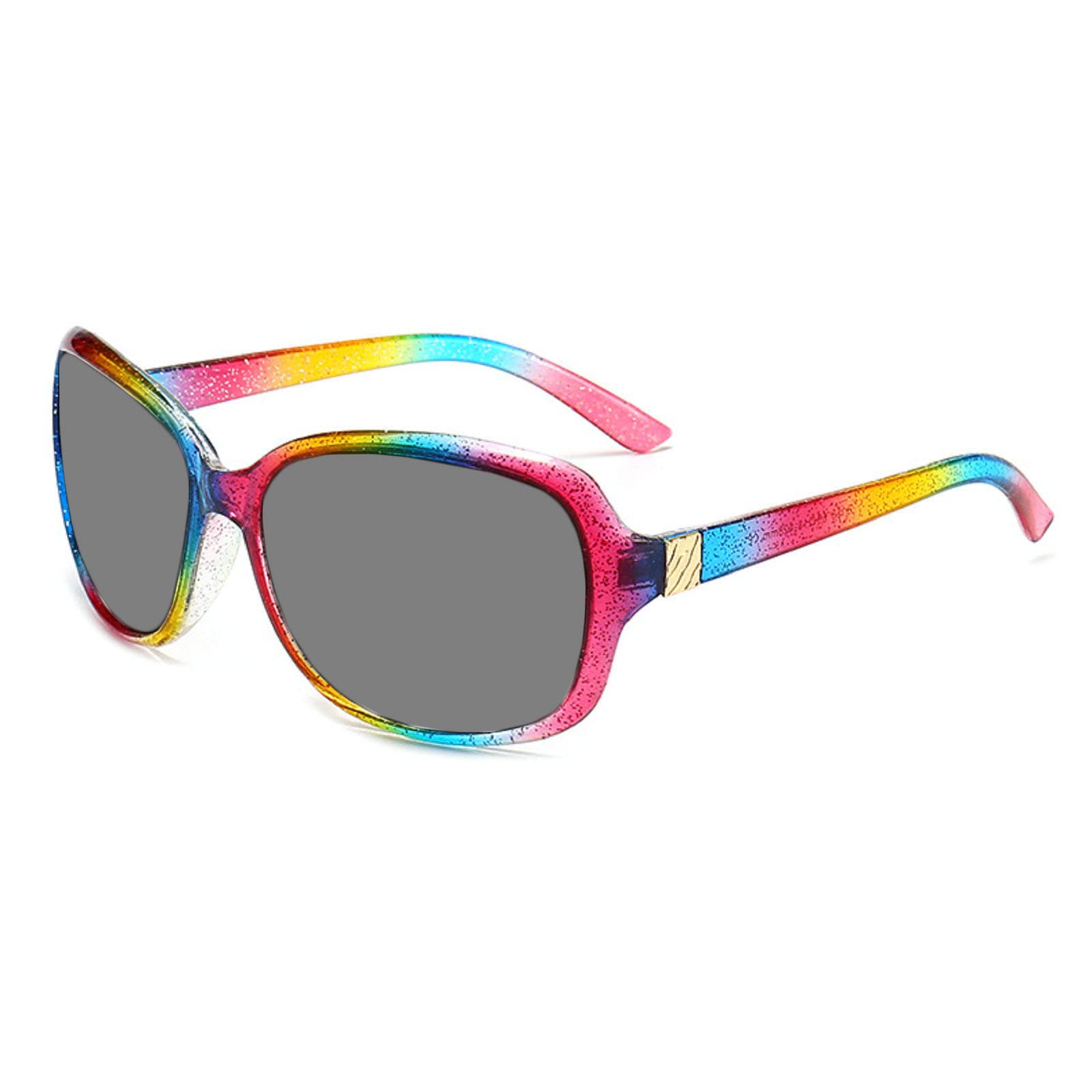 Oversized Photochromic Reading Glasses for Women - Full Lens Transition Sunglasses for Outdoor & Computer Use - Stylish Round Frame Readers for Sun Protection & Digital Eye Strain Relief