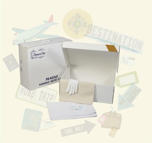 Acid-Free Wedding Dress Preservation Box for Travel & Storage | Keeps Gowns Safe During Transport & Long-Term Storage | Perfect for Bridal Gown Protection, Destination Weddings & Heirloom Preservation