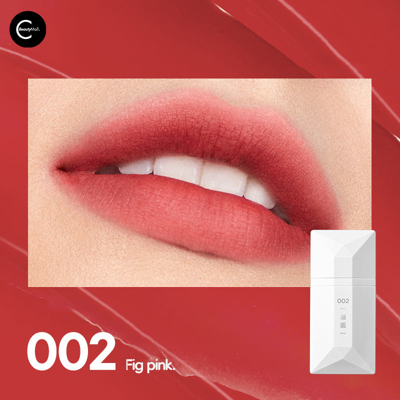 Perfect Diary Velvet Matte Lip Glaze - Long Lasting Lipstick for Women, Hydrating & Non-Drying, Business Card Size for On-the-Go Touch Ups (Ideal for Work, Parties & Everyday Wear)