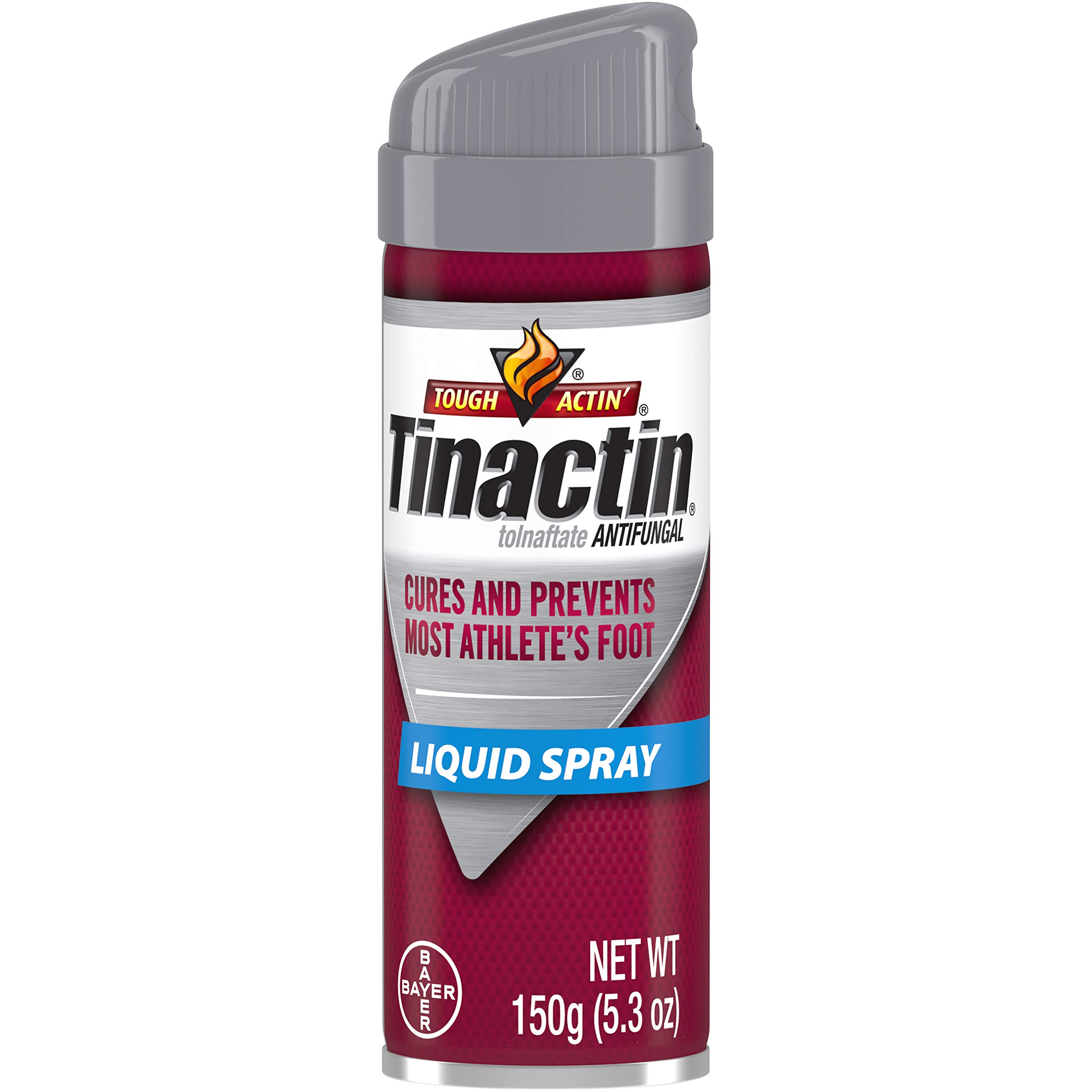 Tinactin Antifungal Liquid Spray for Athlete's Foot & Ringworm - 5.30 oz (8-Pack) | Fast-Acting Jock Itch Treatment | Ideal for Gym Bags, Locker Rooms & Travel