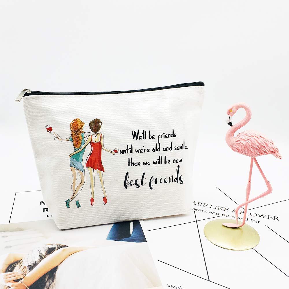 Personalized Makeup Bag for Women - Custom Cosmetic Pouch Gift for Birthday, Christmas, Anniversary | Great for Travel, Gym & Everyday Use